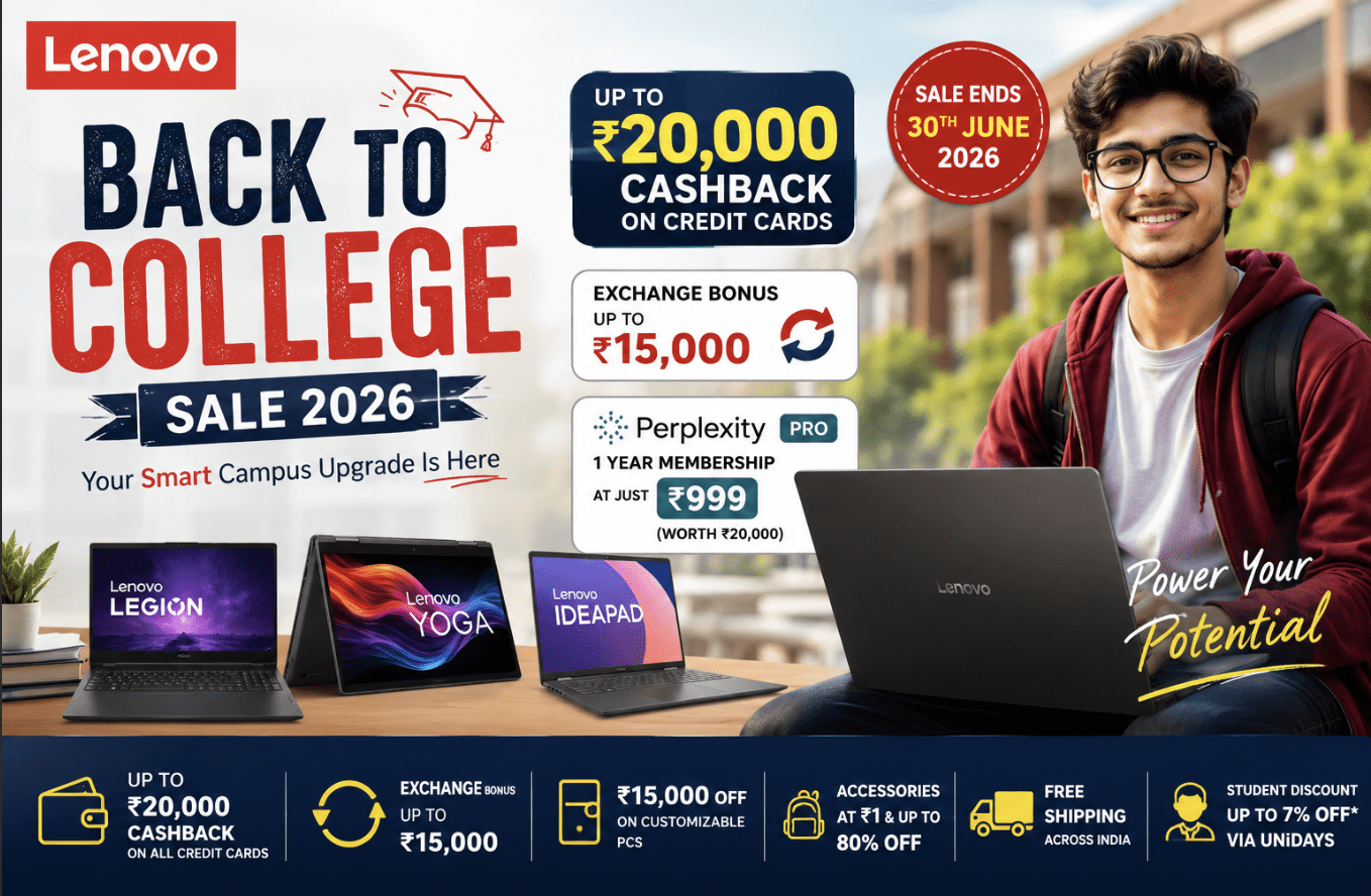 Lenovo Back to College Sale 2026