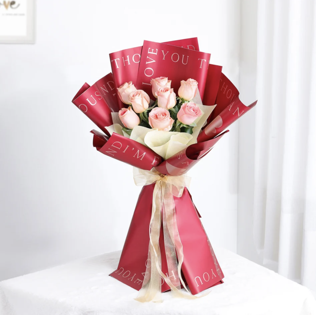 Love's Whispering Roses Valentine's Day Bouquet