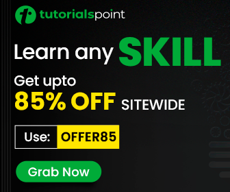 Tutorialspoint Coupon Code & Referral Code - Up to 85% Off on sitewide