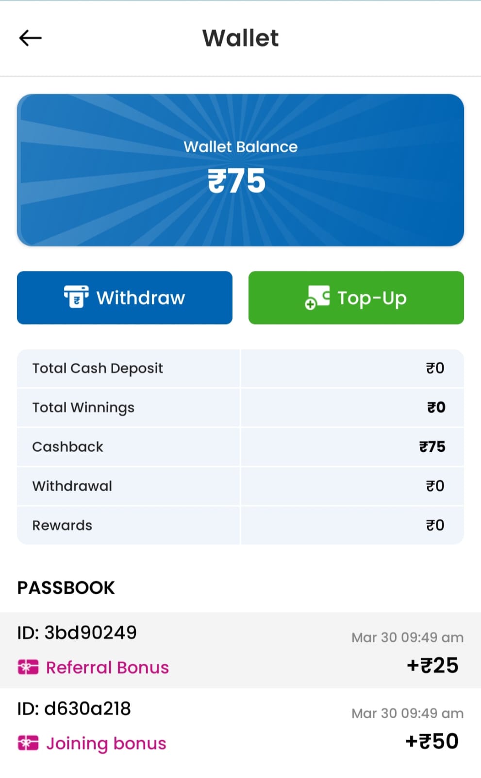 Join CrickPe & Get Rs. 75 instantly use Referral Code 8670184441