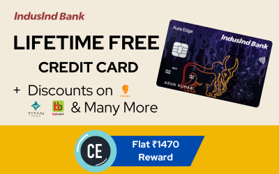 Apply for Lifetime Free IndusInd Bank Credit Card & Get Rs. 1470 Rewards on Card Disbursal