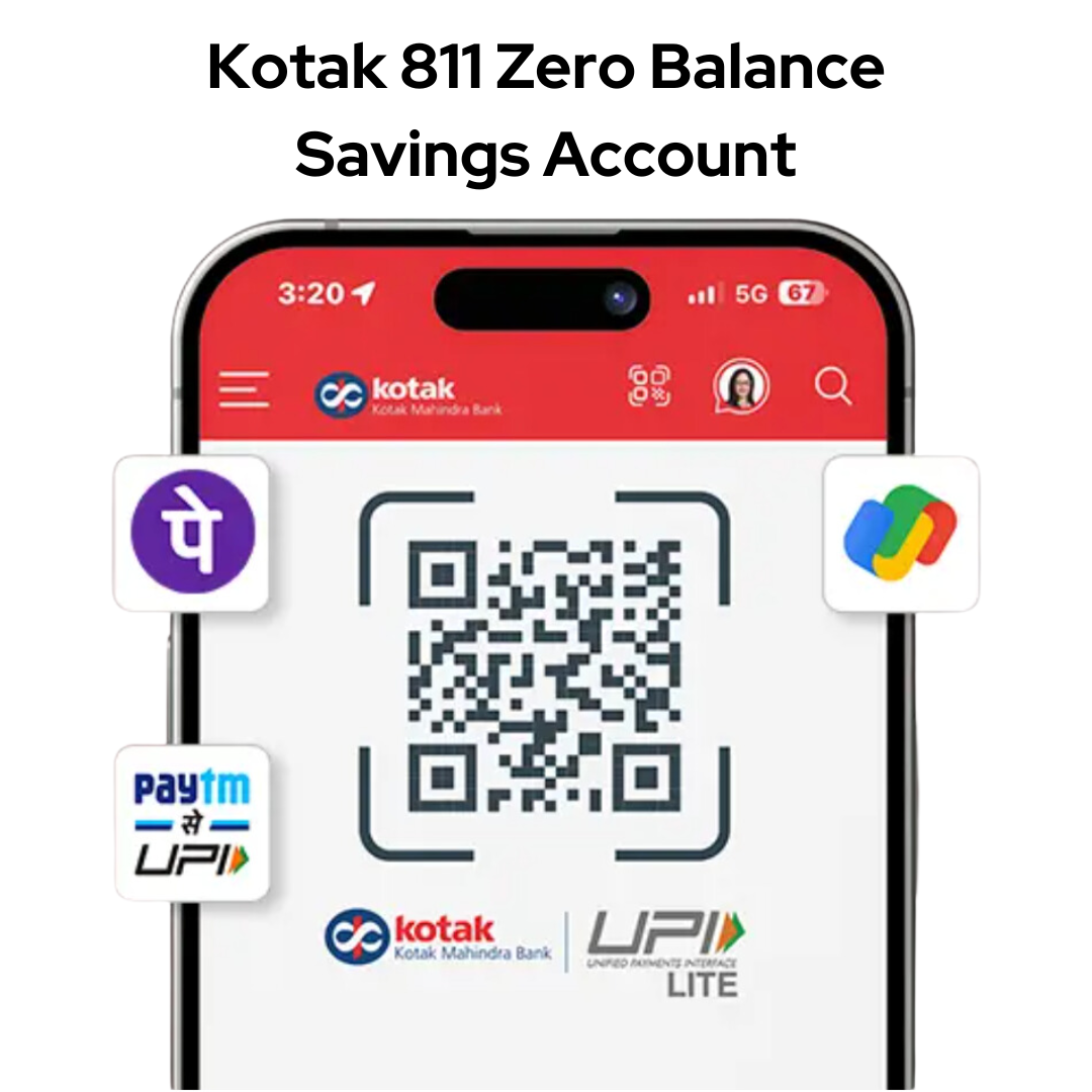 Refer Kotak 811 Zero Balance Savings Account and Earn Rs. 250 Cashback