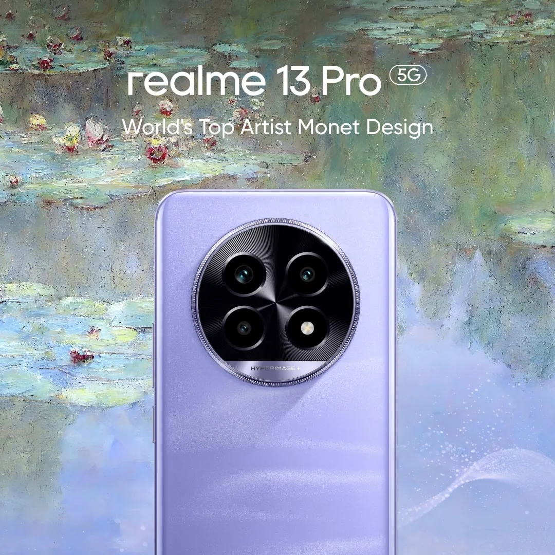 Realme 13 Pro 5G - Rear Camera 50MP + 8MP - 6.70-inch FHD+ Display