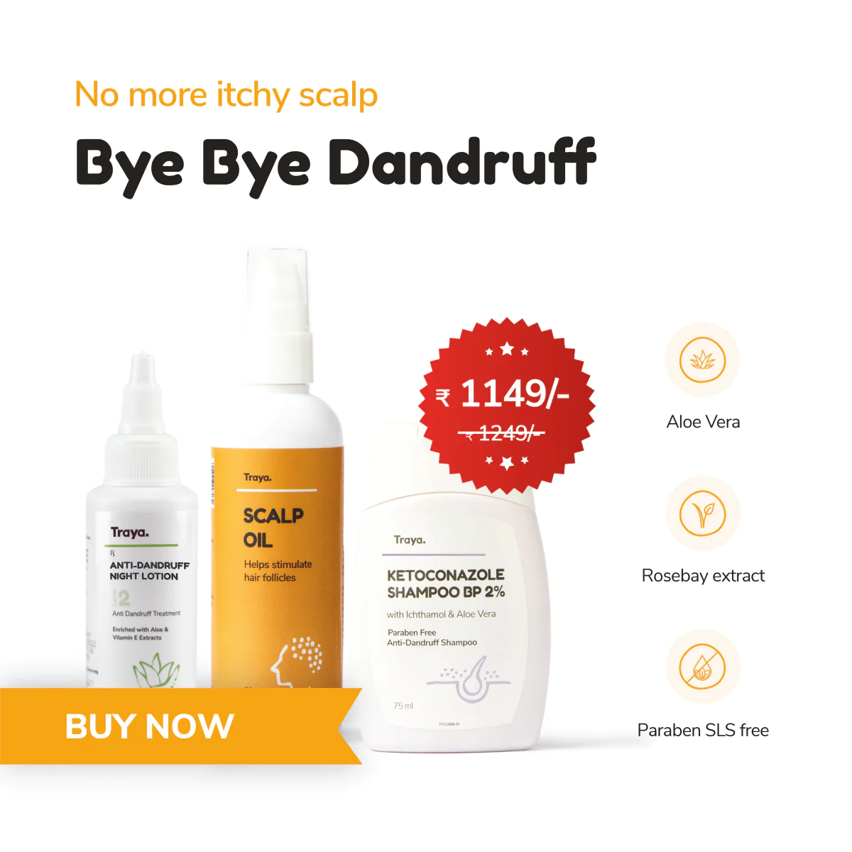 Traya Health Anti-Dandruff Combo