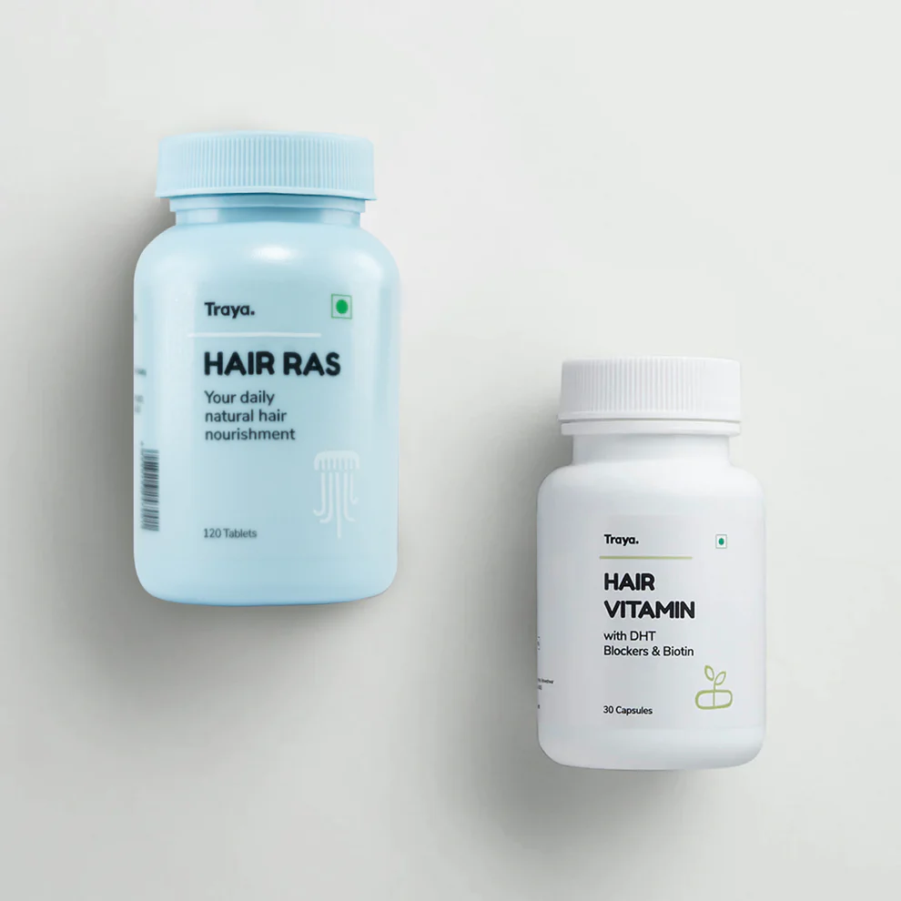 Traya Health Ultimate Hair supplements combo for Hair Growth