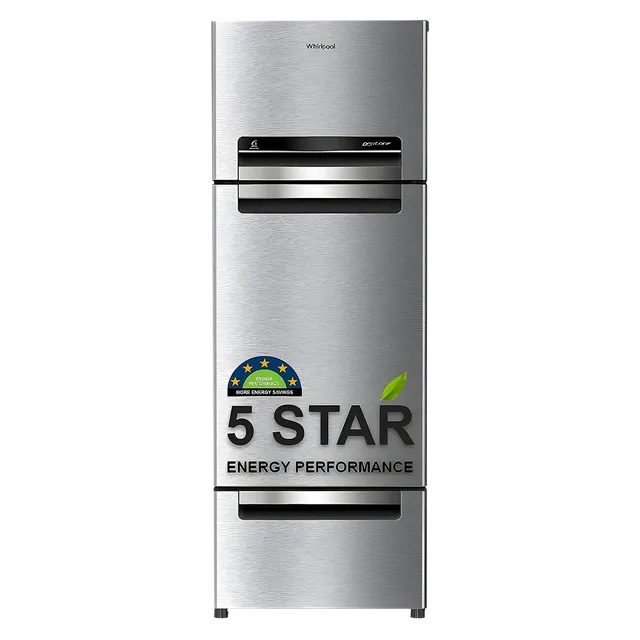 Whirlpool FP 263D Protton Roy 240 Litres Frost Free Triple Door Refrigerator with 6th Sense ActiveFresh Technology (20807, Alpha Steel)